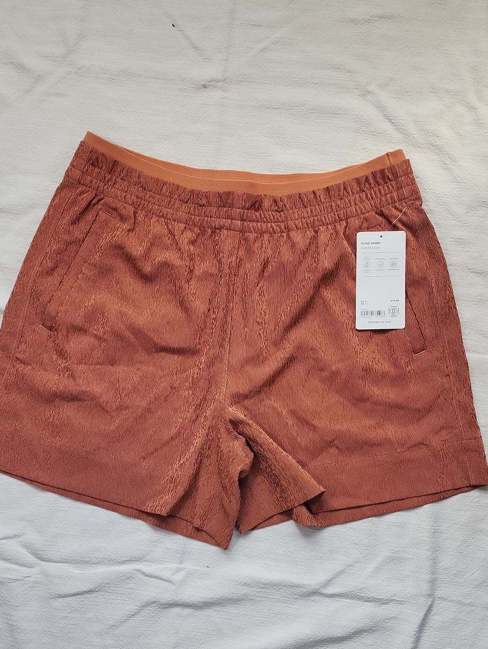 Athleta Women's Rust Orange Athletic Shorts
